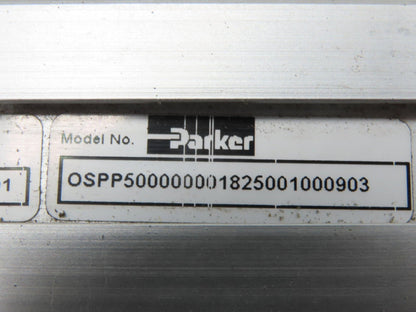 Parker OSP-P50 Rodless Pneumatic Slide Air Cylinder 1825mm Travel 50mm Bore