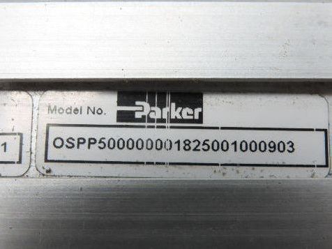 Parker OSP-P50 Rodless Pneumatic Slide Air Cylinder 1825mm Travel 50mm Bore