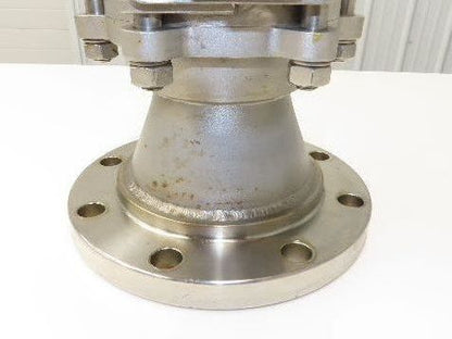 Flow-Tek 7011 Stainless Ball Valve 4" NPT x 6" Flanged Welded 1000 WOG CF8M