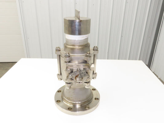 Flow-Tek 7011 Stainless Ball Valve 4" NPT x 6" Flanged Welded 1000 WOG CF8M