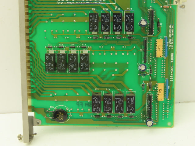 Siemens 505-4916 Relay Output Module 2586271-002