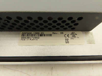 B&R 5AP920.1906-01 Automation Panel 900 19" 24VDC 3.2A REV00 Missing Link Slot