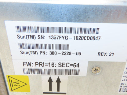 Oracle Sun AA25420L Server Power Supply 1030W @ 120v 2060W @ 240v From X4470
