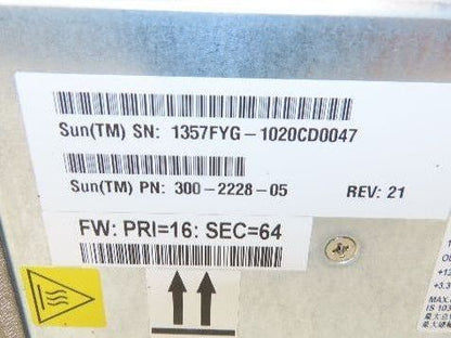 Oracle Sun AA25420L Server Power Supply 1030W @ 120v 2060W @ 240v From X4470