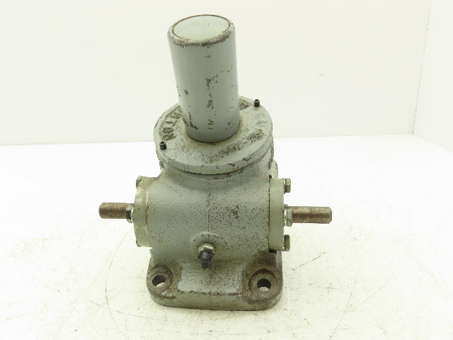 Duff-Norton TM9001-3 Worm Gear Actuator 4" Stroke 1/2" Dual Shafts