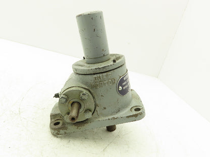 Duff-Norton TM9001-3 Worm Gear Actuator 4" Stroke 1/2" Dual Shafts