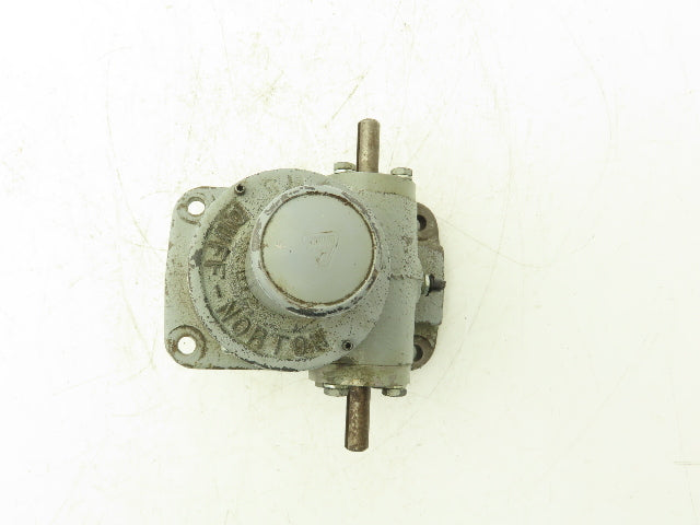 Duff-Norton TM9001-3 Worm Gear Actuator 4" Stroke 1/2" Dual Shafts