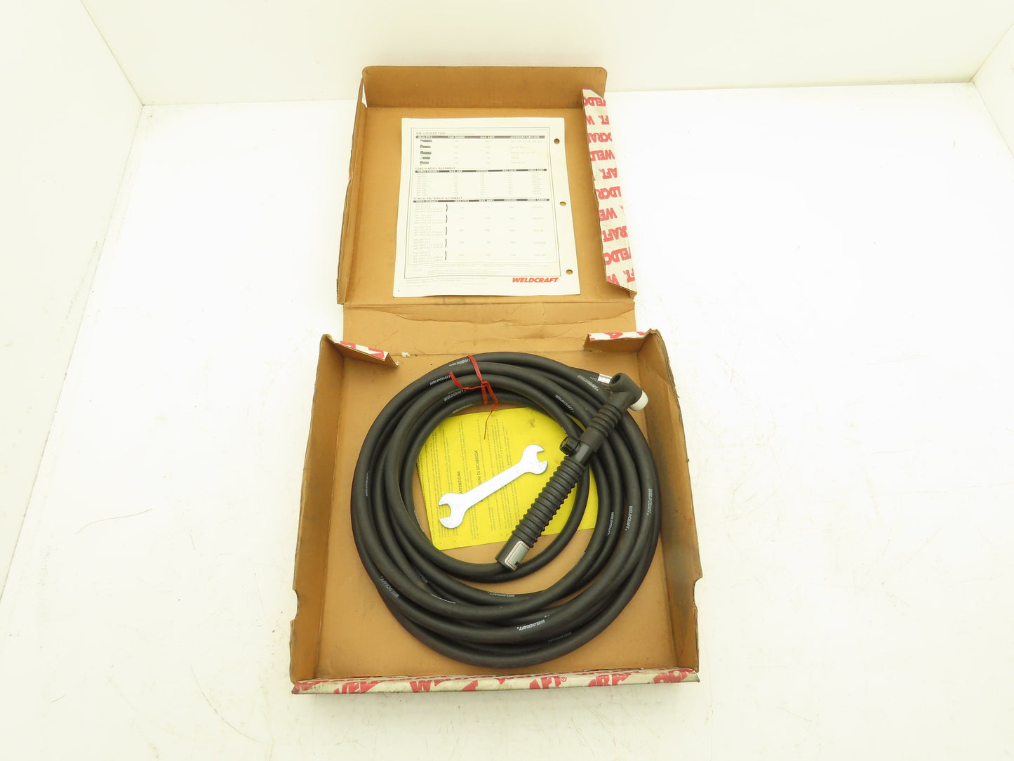 Weldcraft WP-17FV-25-R Tig Welding Torch Flex Air Cooled 25'