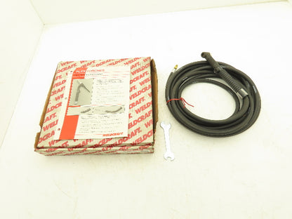 Weldcraft WP-17FV-25-R Tig Welding Torch Flex Air Cooled 25'