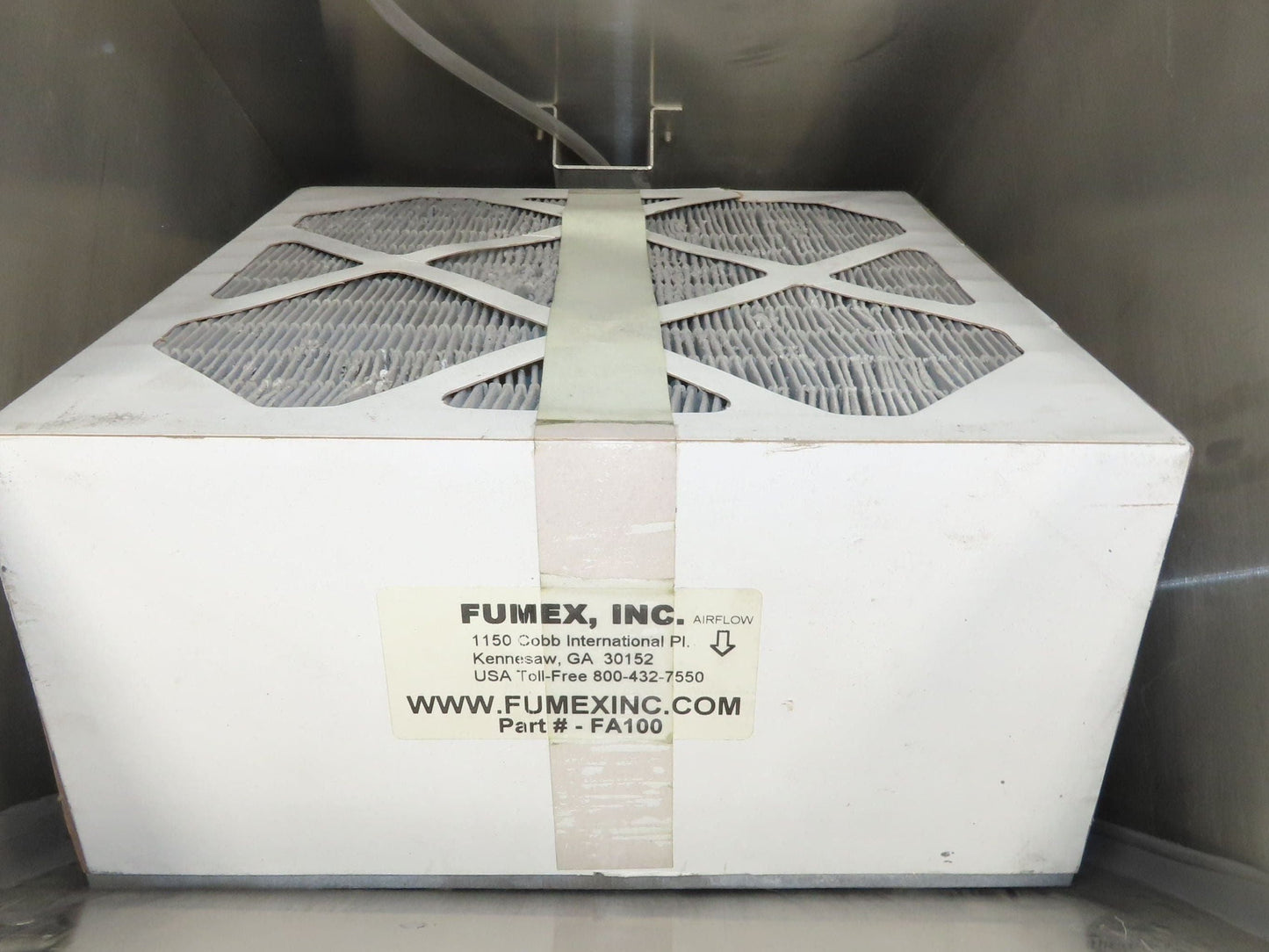 Fumex FA2SSD Dust Collector High Efficiency Air Cleaner Fume Extractor 120V 12A