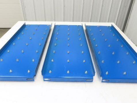 31"x 34.5" Ball Transfer Conveyor Table 4" Ball Centers Lot of 3-Inserts