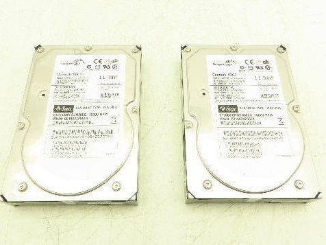 Sun/Seagate Cheetah 10K.7 Hard Drive Fibre Channel 10k rpm 3.5" 300Gb Lot of 2