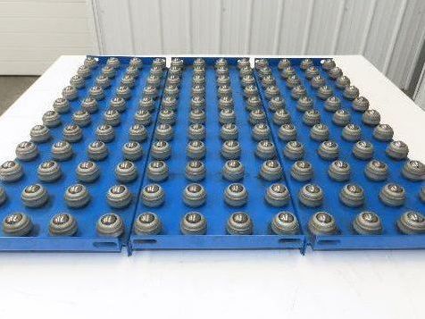 33"x 34" Ball Transfer Conveyor Table 3" Ball Centers Lot of 3-Inserts