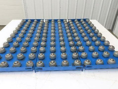 33"x 34" Ball Transfer Conveyor Table 3" Ball Centers Lot of 3-Inserts