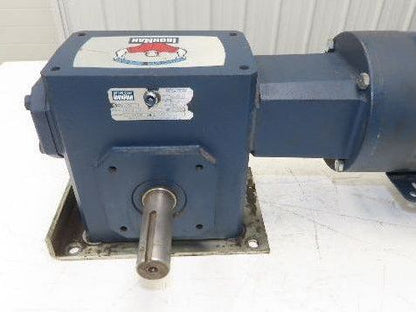 Leeson G121051.00 Brake Gear Motor 1.5Hp 230/460V 3PH Ironman 40:1 Reducer 44rpm