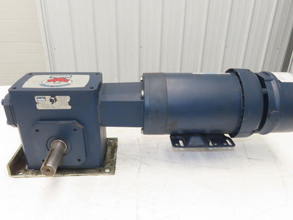 Leeson G121051.00 Brake Gear Motor 1.5Hp 230/460V 3PH Ironman 40:1 Reducer 44rpm