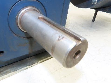 Leeson G121051.00 Brake Gear Motor 1.5Hp 230/460V 3PH Ironman 40:1 Reducer 44rpm