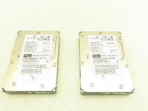Sun/Seagate Cheetah 15K.4 Hard Drive Fibre Channel 15k rpm 3.5" 146Gb Lot of 2