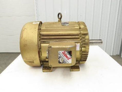 Baldor EM4314T Super-E AC Motor 60Hp 1750 RPM 138A 230/460V 3PH 364T Frame TEFC