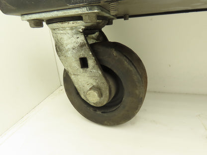 Lincoln Electric Powerwave Front Caster Wheels With Brackets For Welder Lot of 2