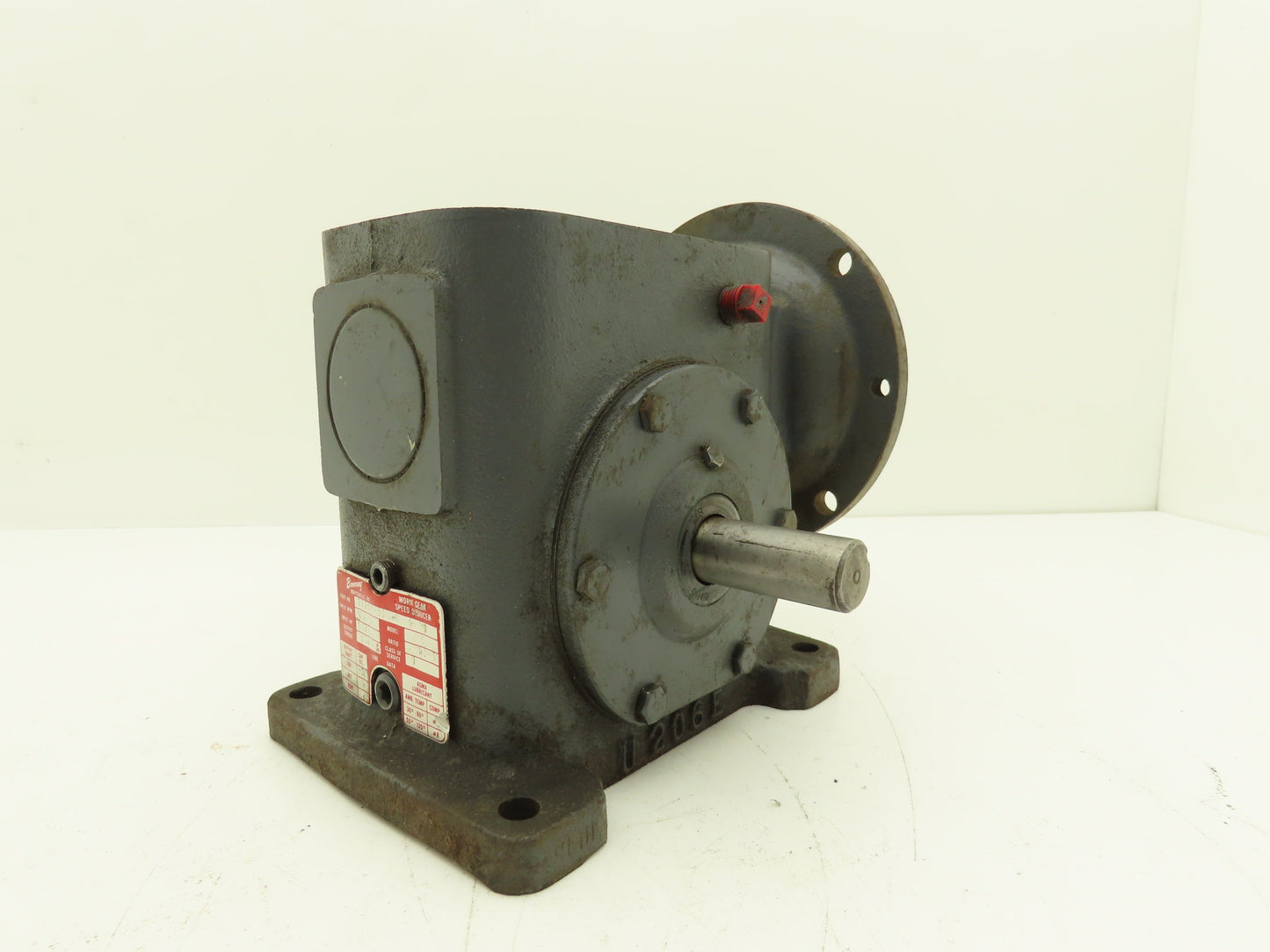 Browning 206C1-LR10E Worm Gearbox 10:1 Reducer 1.72Hp 175rpm 56C Dual Output