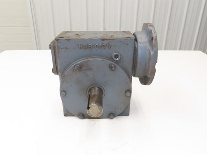Hub City 324 Worm Gearbox 15:1 Reducer 6Hp 117rpm 143TC LH Output