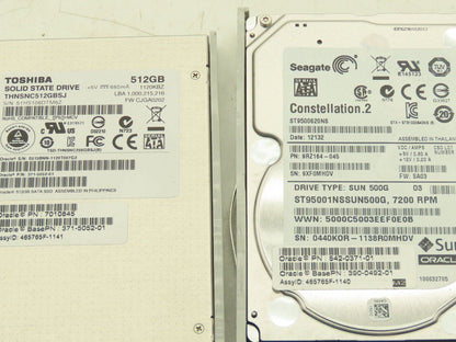 Sun Fire X4470 Server Dual Xeon X7550 2.0Ghz 96GB RAM Rack Mount 3RU