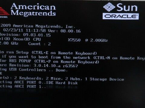 Sun Fire X4470 Server Dual Xeon X7550 2.0Ghz 96GB RAM Rack Mount 3RU