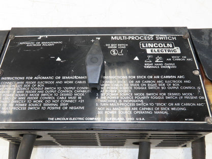 Lincoln Electric K804-1 Multi-Process Switch DC400 or DC600