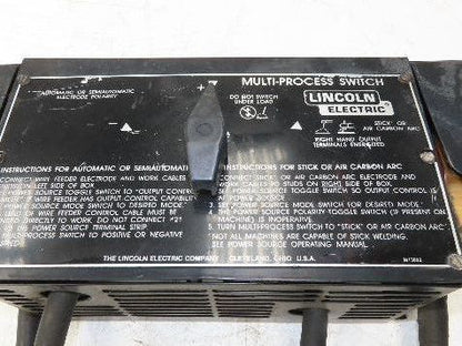 Lincoln Electric K804-1 Multi-Process Switch DC400 or DC600