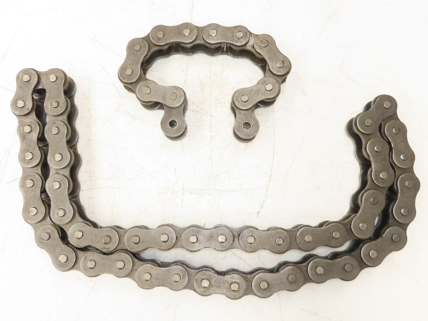 Tsubaki RS160 #160 Roller Chain 2" Pitch Riveted 1-Strand 60 Links