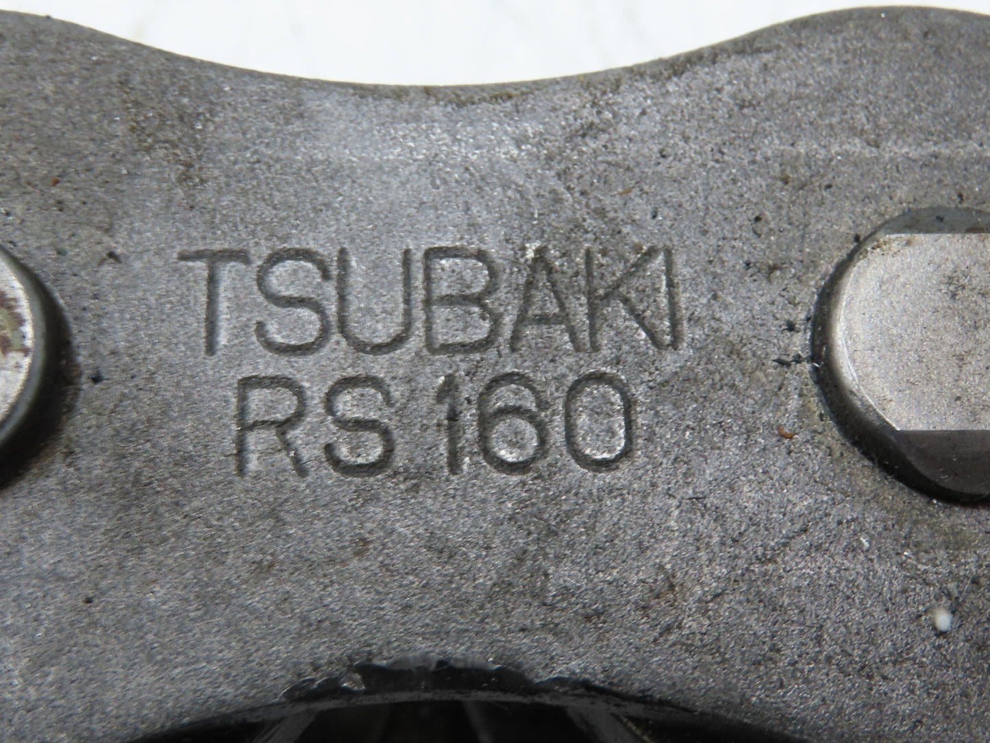 Tsubaki RS160 #160 Roller Chain 2" Pitch Riveted 1-Strand 60 Links