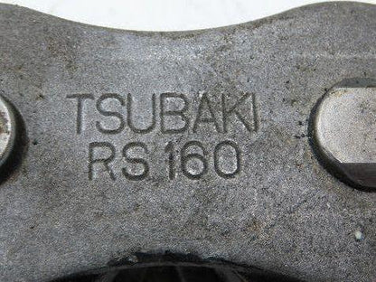 Tsubaki RS160 #160 Roller Chain 2" Pitch Riveted 1-Strand 60 Links