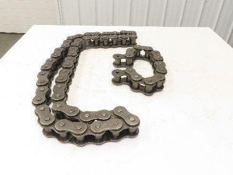 Tsubaki RS160 #160 Roller Chain 2" Pitch Riveted 1-Strand 60 Links