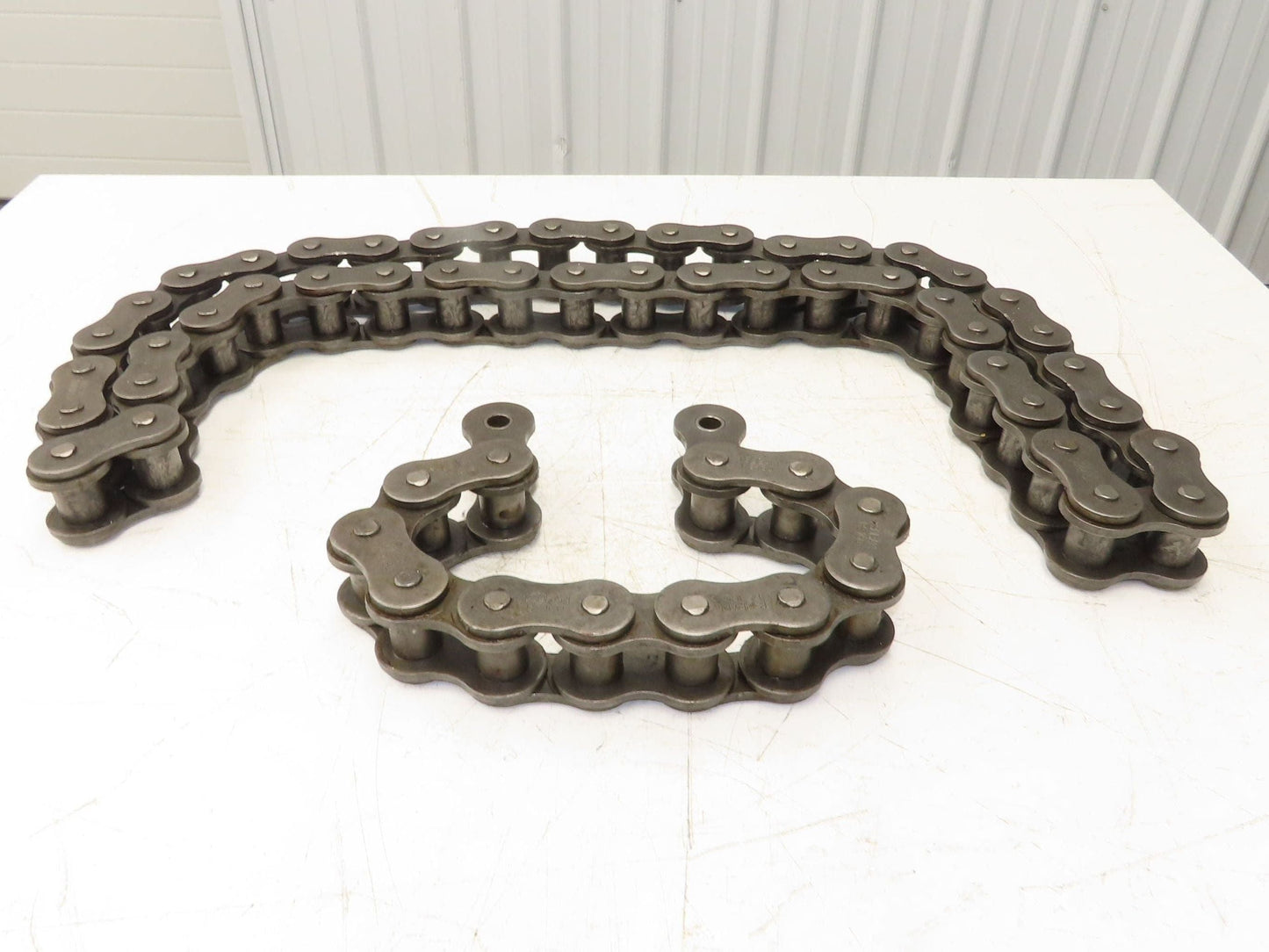 Tsubaki RS160 #160 Roller Chain 2" Pitch Riveted 1-Strand 60 Links