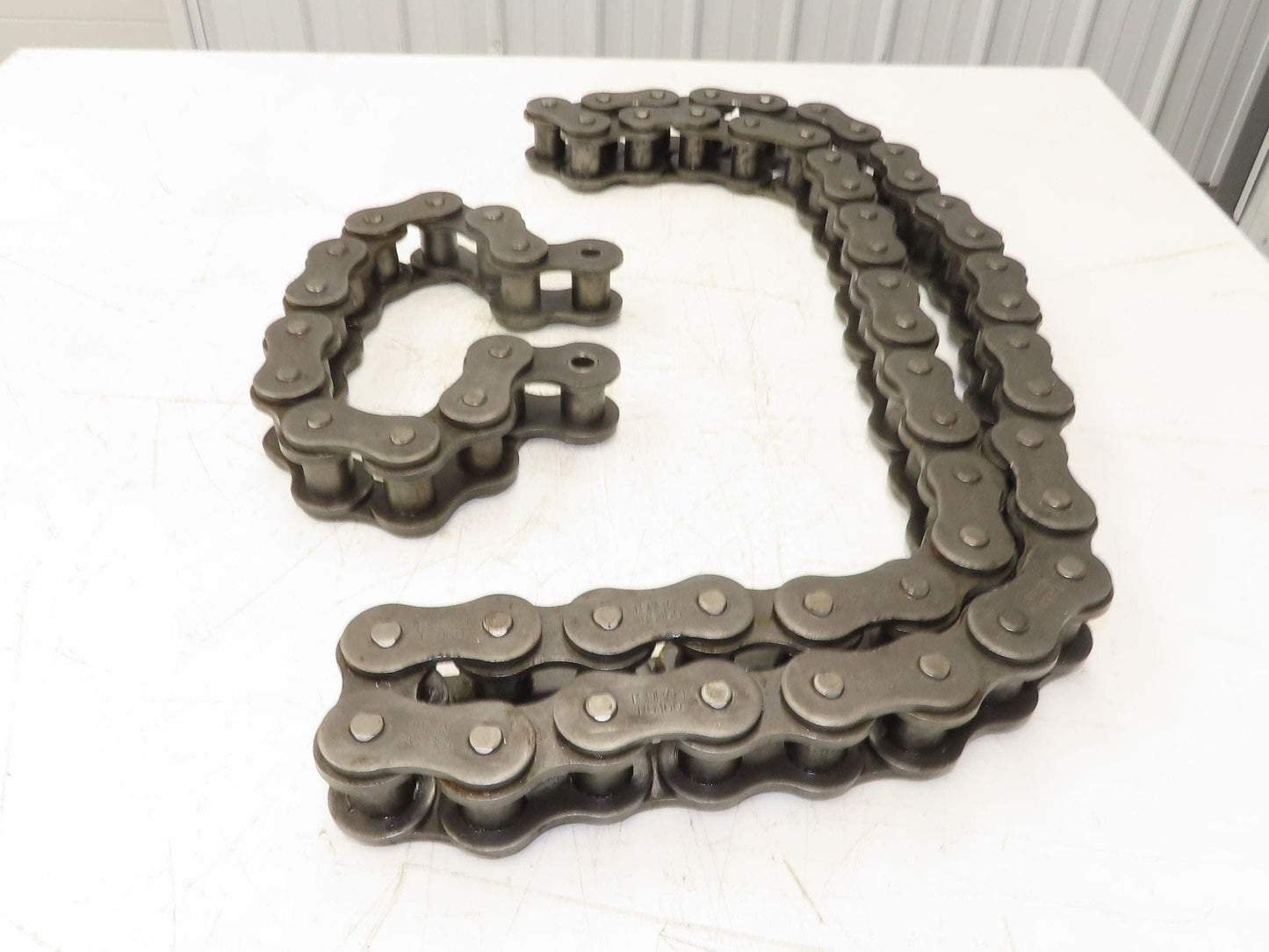 Tsubaki RS160 #160 Roller Chain 2" Pitch Riveted 1-Strand 60 Links