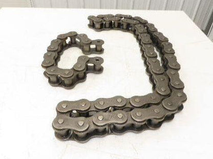 Tsubaki RS160 #160 Roller Chain 2" Pitch Riveted 1-Strand 60 Links