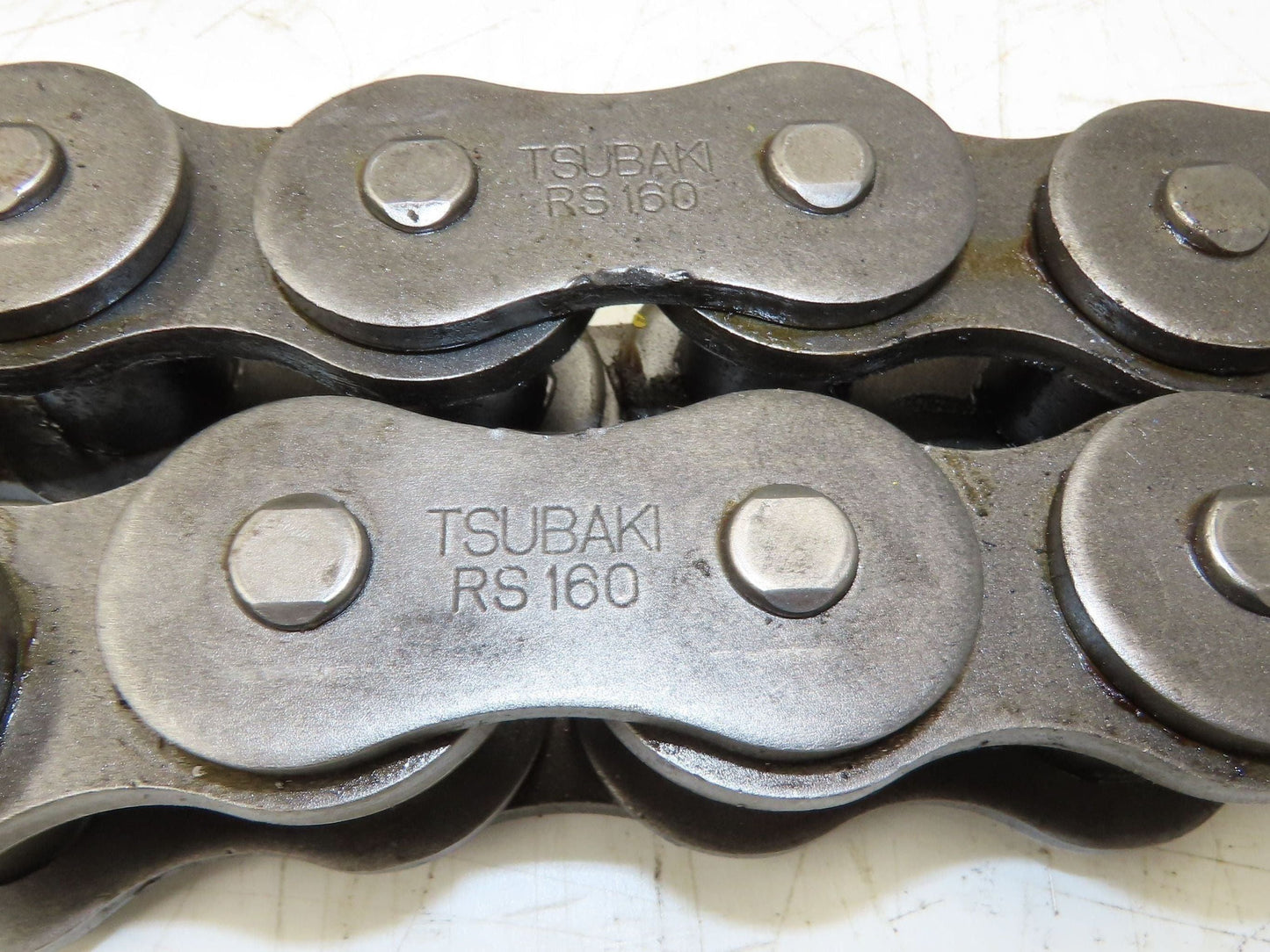 Tsubaki RS160 #160 Roller Chain 2" Pitch Riveted 1-Strand 60 Links