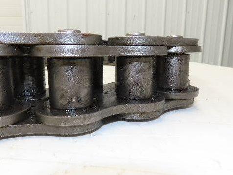 Tsubaki RS160 #160 Roller Chain 2" Pitch Riveted 1-Strand 60 Links