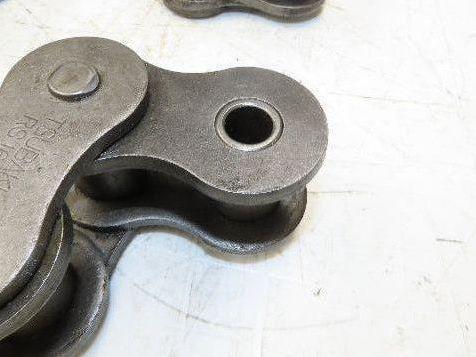 Tsubaki RS160 #160 Roller Chain 2" Pitch Riveted 1-Strand 60 Links