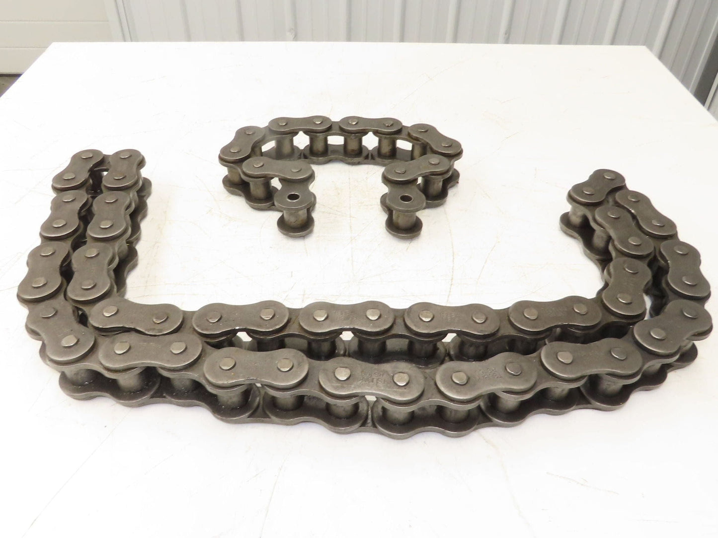 Tsubaki RS160 #160 Roller Chain 2" Pitch Riveted 1-Strand 60 Links