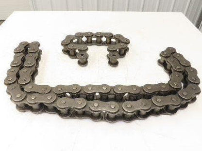 Tsubaki RS160 #160 Roller Chain 2" Pitch Riveted 1-Strand 60 Links