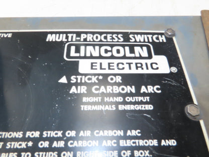 Lincoln Electric K804-1 Multi-Process Switch DC400 or DC600