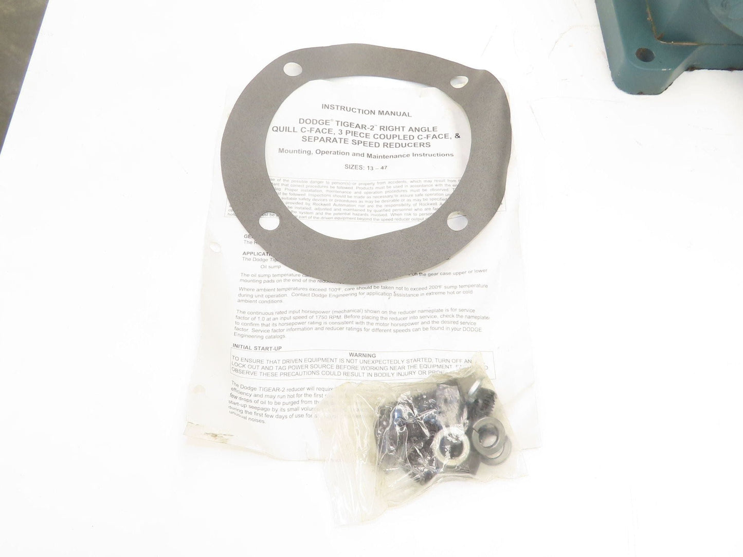 Dodge 35 Q 10 L 21 Gearbox 10:1 Reducer Tigear 13.2Hp 175rpm 210TC LH Output