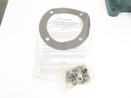 Dodge 35 Q 10 L 21 Gearbox 10:1 Reducer Tigear 13.2Hp 175rpm 210TC LH Output