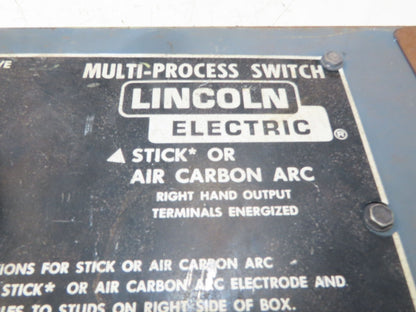 Lincoln Electric K804-1 Multi-Process Switch DC400 or DC600