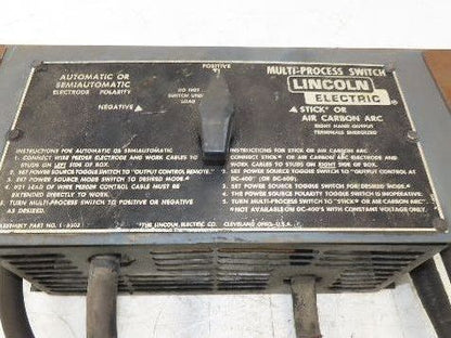 Lincoln Electric K804-1 Multi-Process Switch DC400 or DC600