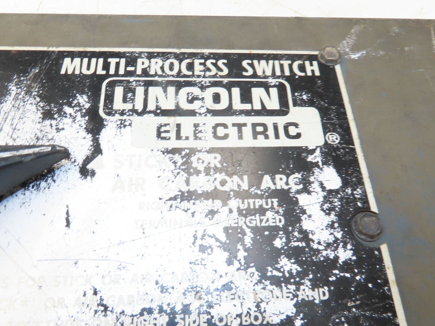 Lincoln Electric K804-1 Multi-Process Switch DC400 or DC600