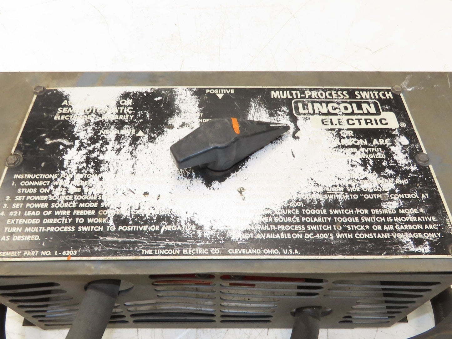 Lincoln Electric K804-1 Multi-Process Switch DC400 or DC600