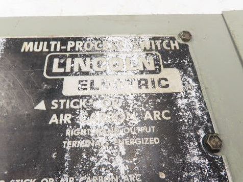 Lincoln Electric K804-1 Multi-Process Switch DC400 or DC600